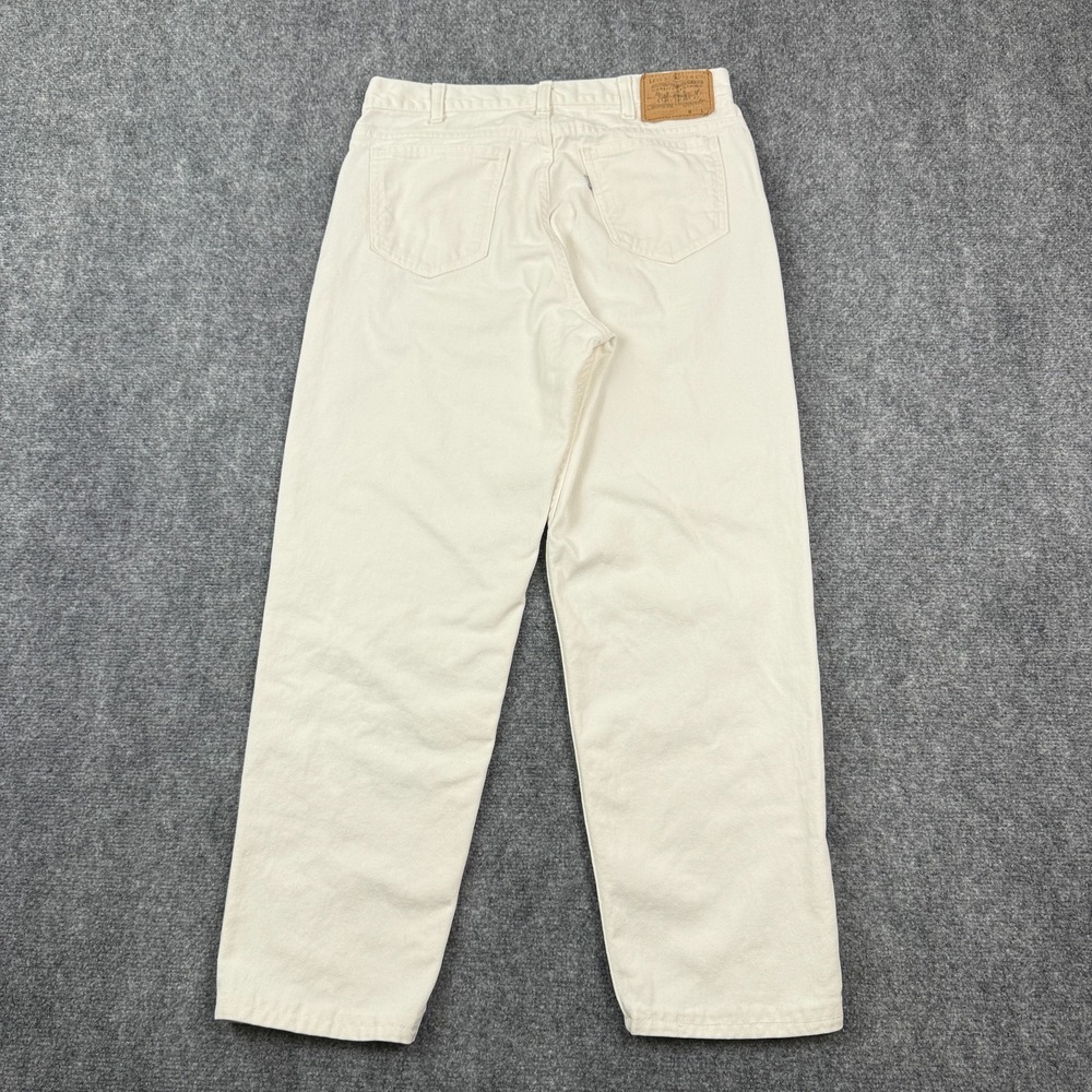 Vintage Levi's 550 Relaxed Fit Jeans 40550-8651 Men's W34 L30 White USA 1987 - Picture 2 of 16